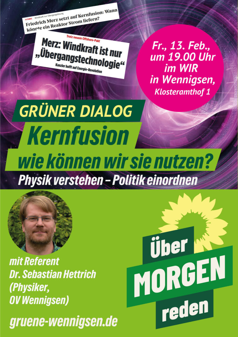 GRÜNER Dialog: Kernfusion